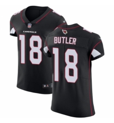 Men's Nike Arizona Cardinals #18 Brice Butler Black Alternate Vapor Untouchable Elite Player NFL Jersey