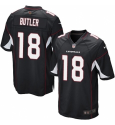 Men's Nike Arizona Cardinals #18 Brice Butler Game Black Alternate NFL Jersey