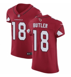 Men's Nike Arizona Cardinals #18 Brice Butler Red Team Color Vapor Untouchable Elite Player NFL Jersey