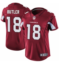Women's Nike Arizona Cardinals #18 Brice Butler Red Team Color Vapor Untouchable Limited Player NFL Jersey