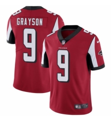 Youth Nike Atlanta Falcons #9 Garrett Grayson Red Team Color Vapor Untouchable Elite Player NFL Jersey