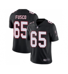 Youth Atlanta Falcons #65 Brandon Fusco Black Alternate Vapor Untouchable Limited Player Football Jersey