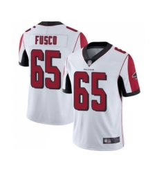 Youth Atlanta Falcons #65 Brandon Fusco White Vapor Untouchable Limited Player Football Jersey