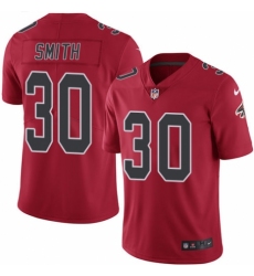 Men's Nike Atlanta Falcons #30 Ito Smith Limited Red Rush Vapor Untouchable NFL Jersey