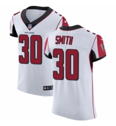 Men's Nike Atlanta Falcons #30 Ito Smith White Vapor Untouchable Elite Player NFL Jersey