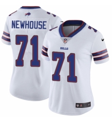 Women's Nike Buffalo Bills #71 Marshall Newhouse White Vapor Untouchable Elite Player NFL Jersey