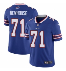 Youth Nike Buffalo Bills #71 Marshall Newhouse Royal Blue Team Color Vapor Untouchable Limited Player NFL Jersey