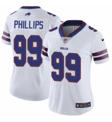 Women's Nike Buffalo Bills #99 Harrison Phillips White Vapor Untouchable Elite Player NFL Jersey