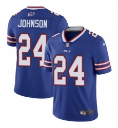 Youth Nike Buffalo Bills #24 Taron Johnson Royal Blue Team Color Vapor Untouchable Limited Player NFL Jersey