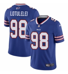 Youth Nike Buffalo Bills #98 Star Lotulelei Royal Blue Team Color Vapor Untouchable Limited Player NFL Jersey