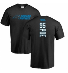 NFL Nike Carolina Panthers #95 Dontari Poe Black Backer T-Shirt