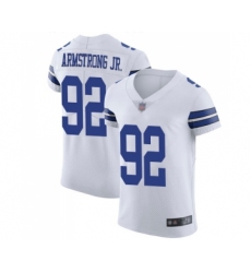 Men's Dallas Cowboys #92 Dorance Armstrong Jr. White Vapor Untouchable Elite Player Football Jersey