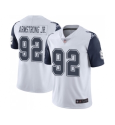 Youth Dallas Cowboys #92 Dorance Armstrong Jr. Limited White Rush Vapor Untouchable Football Jersey