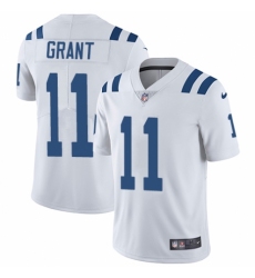 Youth Nike Indianapolis Colts #11 Ryan Grant White Vapor Untouchable Elite Player NFL Jersey