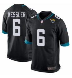 Men's Nike Jacksonville Jaguars #6 Cody Kessler Game Teal Green Team Color NFL Jersey