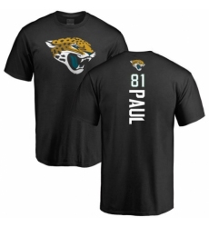 NFL Nike Jacksonville Jaguars #81 Niles Paul Black Backer T-Shirt