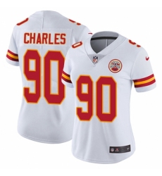 NFL Nike Kansas City Chiefs #90 Stefan Charles Red Backer Pullover Hoodie