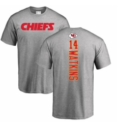 NFL Nike Kansas City Chiefs #14 Sammy Watkins Ash Backer T-Shirt