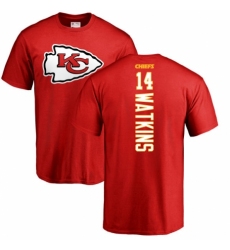 NFL Nike Kansas City Chiefs #14 Sammy Watkins Red Backer T-Shirt