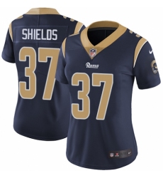 Women's Nike Los Angeles Rams #37 Sam Shields Navy Blue Team Color Vapor Untouchable Limited Player NFL Jersey