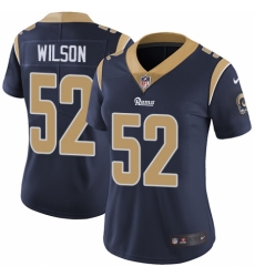 Women's Nike Los Angeles Rams #52 Ramik Wilson Navy Blue Team Color Vapor Untouchable Elite Player NFL Jersey