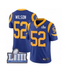 Youth Nike Los Angeles Rams #52 Ramik Wilson Royal Blue Alternate Vapor Untouchable Limited Player Super Bowl LIII Bound NFL Jersey