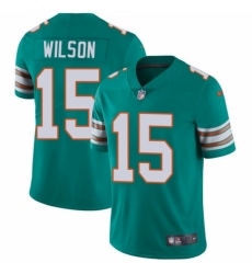Youth Nike Miami Dolphins #15 Albert Wilson Aqua Green Alternate Vapor Untouchable Limited Player NFL Jersey