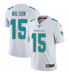 Youth Nike Miami Dolphins #15 Albert Wilson White Vapor Untouchable Limited Player NFL Jersey