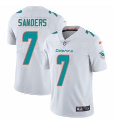 Youth Nike Miami Dolphins #7 Jason Sanders White Vapor Untouchable Elite Player NFL Jersey