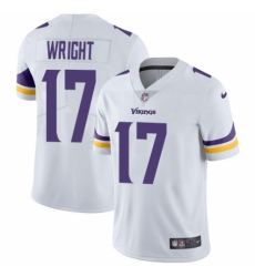Youth Nike Minnesota Vikings #17 Kendall Wright White Vapor Untouchable Limited Player NFL Jersey
