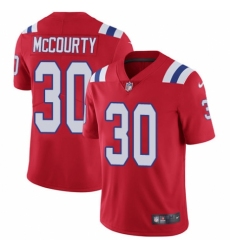 Youth Nike New England Patriots #30 Jason McCourty Red Alternate Vapor Untouchable Limited Player NFL Jersey