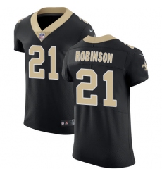 Men's Nike New Orleans Saints #21 Patrick Robinson Black Team Color Vapor Untouchable Elite Player NFL Jersey