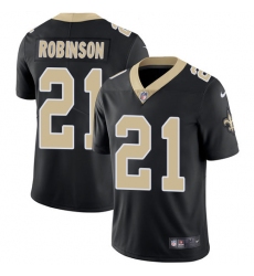Men's Nike New Orleans Saints #21 Patrick Robinson Black Team Color Vapor Untouchable Limited Player NFL Jersey