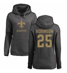 NFL Women's Nike New Orleans Saints #25 Patrick Robinson Ash One Color Pullover Hoodie