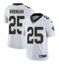 Youth Nike New Orleans Saints #25 Patrick Robinson White Vapor Untouchable Limited Player NFL Jersey