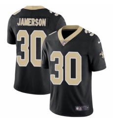Men's Nike New Orleans Saints #30 Natrell Jamerson Black Team Color Vapor Untouchable Limited Player NFL Jersey