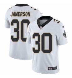 Men's Nike New Orleans Saints #30 Natrell Jamerson White Vapor Untouchable Limited Player NFL Jersey