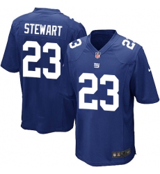 Men's Nike New York Giants #23 Jonathan Stewart Game Royal Blue Team Color NFL Jersey