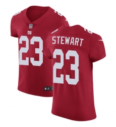 Men's Nike New York Giants #23 Jonathan Stewart Red Alternate Vapor Untouchable Elite Player NFL Jersey