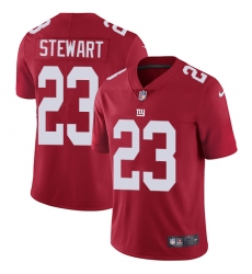 Men's Nike New York Giants #23 Jonathan Stewart Red Alternate Vapor Untouchable Limited Player NFL Jersey