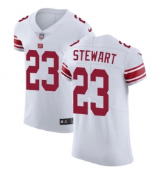 Men's Nike New York Giants #23 Jonathan Stewart White Vapor Untouchable Elite Player NFL Jersey