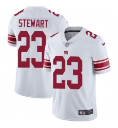 Men's Nike New York Giants #23 Jonathan Stewart White Vapor Untouchable Limited Player NFL Jersey
