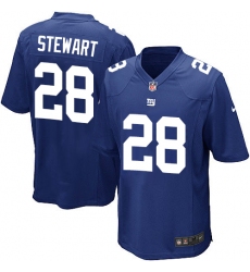 Men's Nike New York Giants #28 Jonathan Stewart Game Royal Blue Team Color NFL Jersey