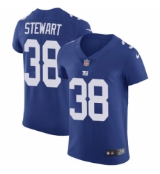 Men's Nike New York Giants #38 Jonathan Stewart Royal Blue Team Color Vapor Untouchable Elite Player NFL Jersey