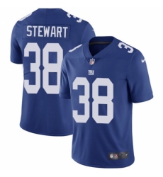 Men's Nike New York Giants #38 Jonathan Stewart Royal Blue Team Color Vapor Untouchable Limited Player NFL Jersey