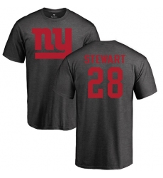 NFL Nike New York Giants #28 Jonathan Stewart Ash One Color T-Shirt