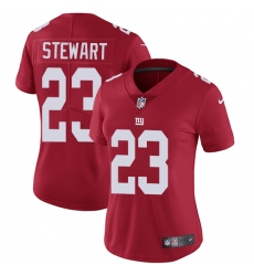 Women's Nike New York Giants #23 Jonathan Stewart Red Alternate Vapor Untouchable Limited Player NFL Jersey
