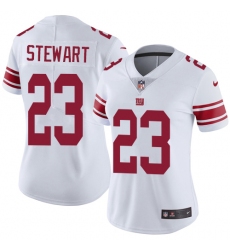 Women's Nike New York Giants #23 Jonathan Stewart White Vapor Untouchable Limited Player NFL Jersey