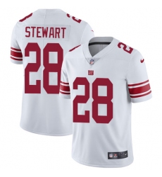 Youth Nike New York Giants #28 Jonathan Stewart White Vapor Untouchable Limited Player NFL Jersey