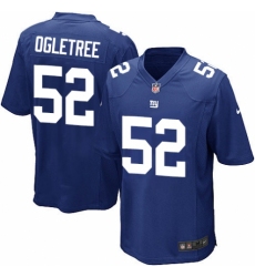 Men's Nike New York Giants #52 Alec Ogletree Game Royal Blue Team Color NFL Jersey